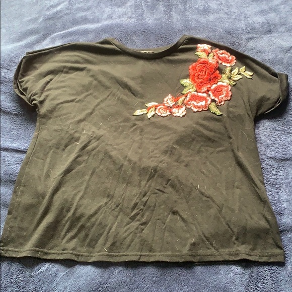 SHEIN | Tops | Rose Shirt | Poshmark